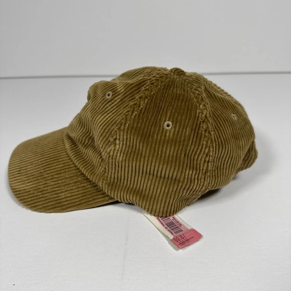 Vintage Polo by Ralph Lauren Brown Corduroy Hat. Deadstock!!